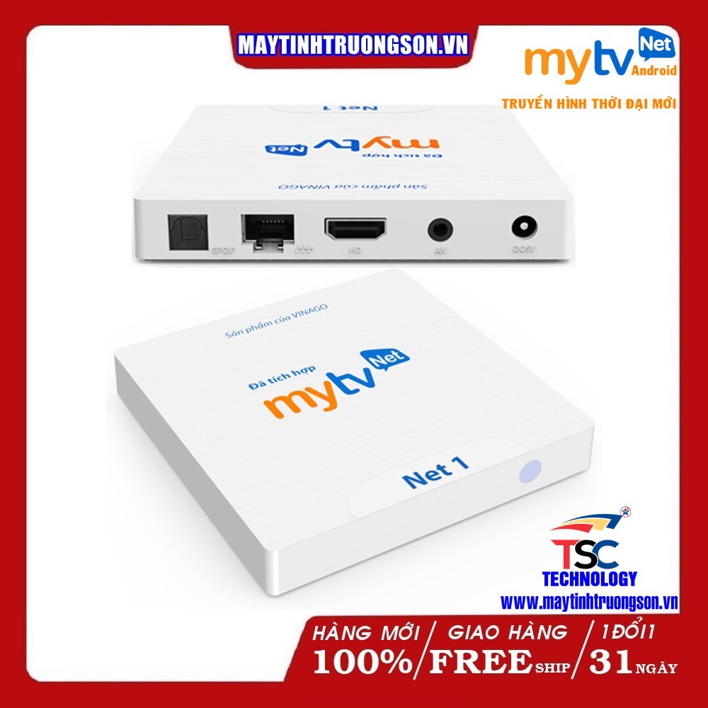 Android TVBOX MYTV NET 1 Ram 2Gb Bộ Nhớ Trong 16Gb | Chính Hãng iTVPlus