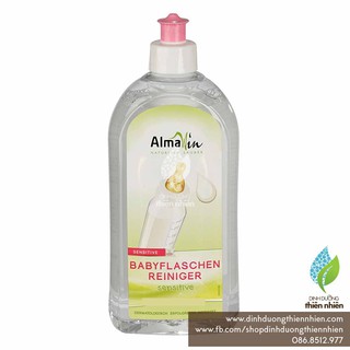 Organic - nước vệ sinh bình sữa em bé almawin 500ml