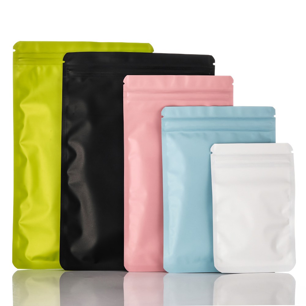 Set 50 túi đựng thực phẩm có khóa kéo zip tiện lợi