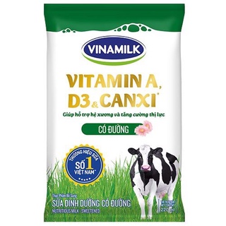 Sữa dinh dưỡng vinamilk - bịch 220ml