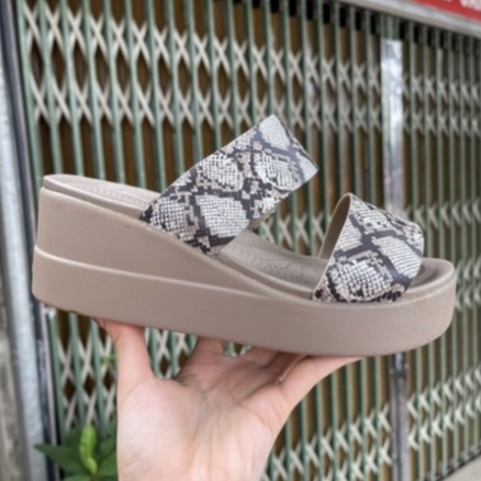 Dép Cross Đế Cao 7 cm  Brooklyn Mid Wedge Chính Hãng,  Size 35 37 38 39 40