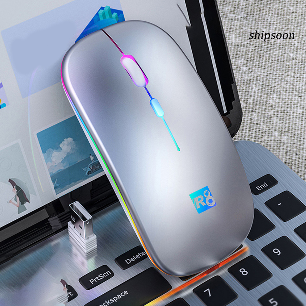 Chuột Quang Không Dây Ssn - R8-A6 2.4g Có Đèn Led Cho Laptop | BigBuy360 - bigbuy360.vn