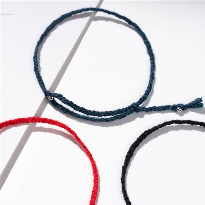 Kpop BTS Bracelet JIMIN Jungkook V Leather Red Charm | BigBuy360 - bigbuy360.vn