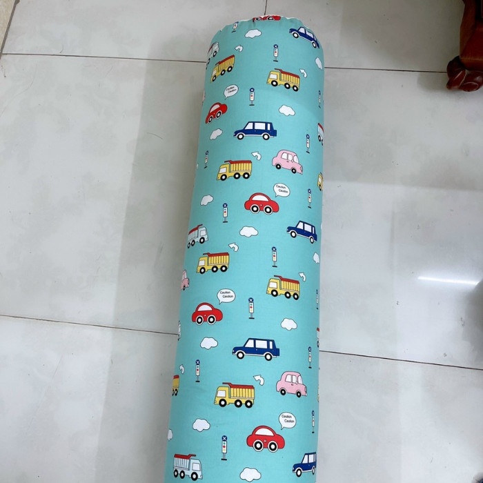 Gối Ôm Dài Người Lớn 100% Cotton Và Trẻ Em Trên 7 Tuổi Cao Cấp Có Khóa Kéo Size 70x100 cm Vỏ Gối Ôm 100% Cotton