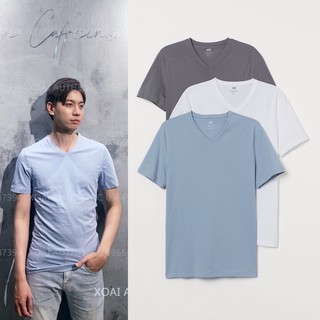 set 3 áo cổ tim HM chính hãng
