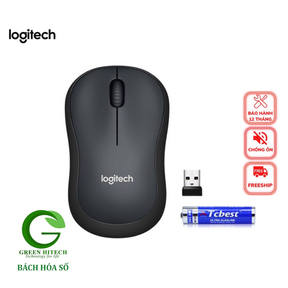 Chuột Không Dây Logitech M220 SILENT- BẢO HÀNH 12 THÁNG
