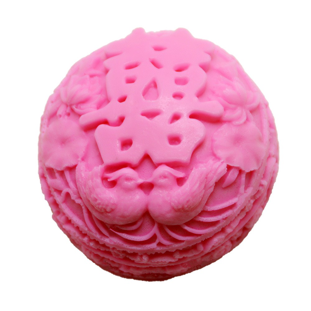 Khuôn silicon làm thạch, bánh trung thu chữ Hỷ