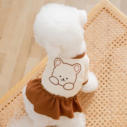Đầm Đôi Dễ Thương Cho Thú Cưng Chihuahua Yorkie