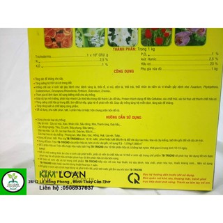 Hộp 1kg Phân hưu cơ vi sinh Trichoderma Mỹ