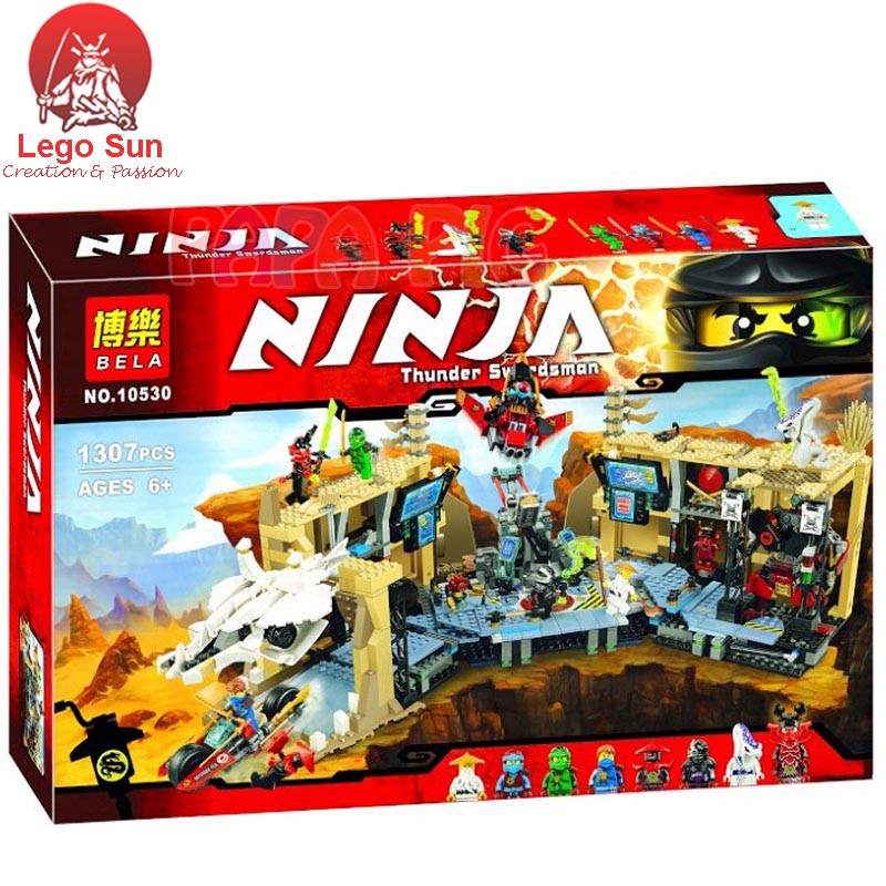 Lego ninjago BELA 10530 H n chi n hang vo s ninjago 1307 kh i Lego 79348 Lepin 06039 ch i tr em