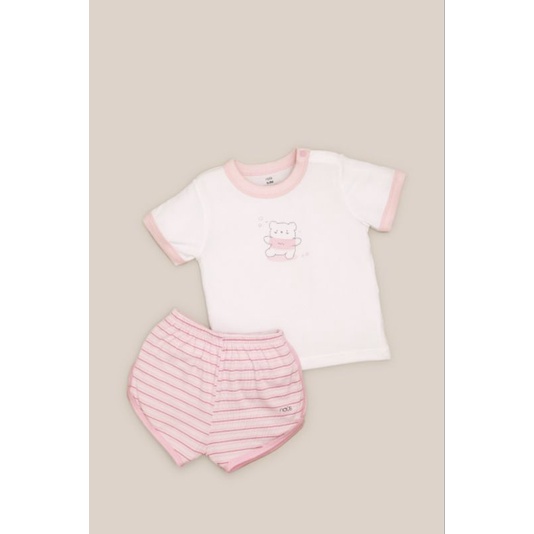 Nous - Bộ cộc cài vai cho bé trai bé gái 3m-2y