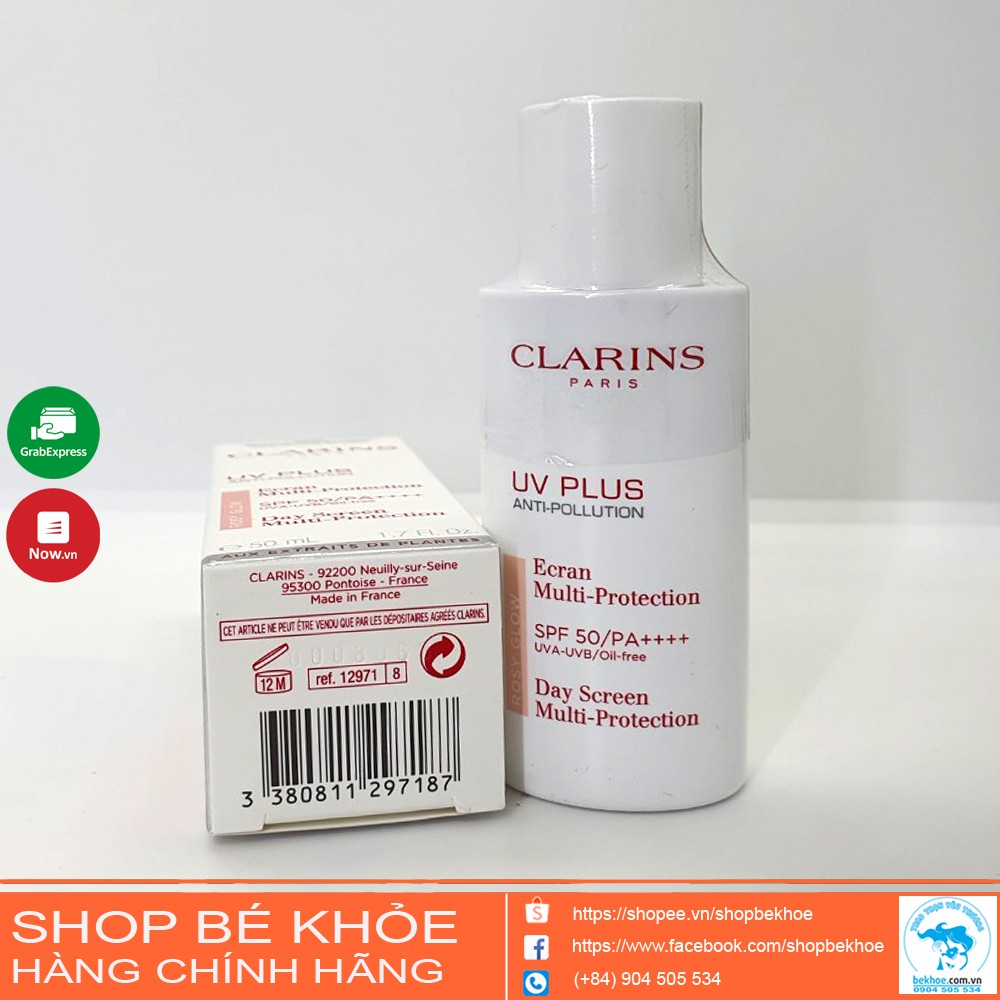 Kem chống nắng CLARINS 50ml hàng Pháp