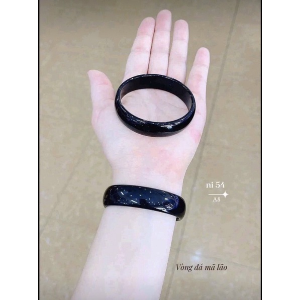 vòng tay đen bản to