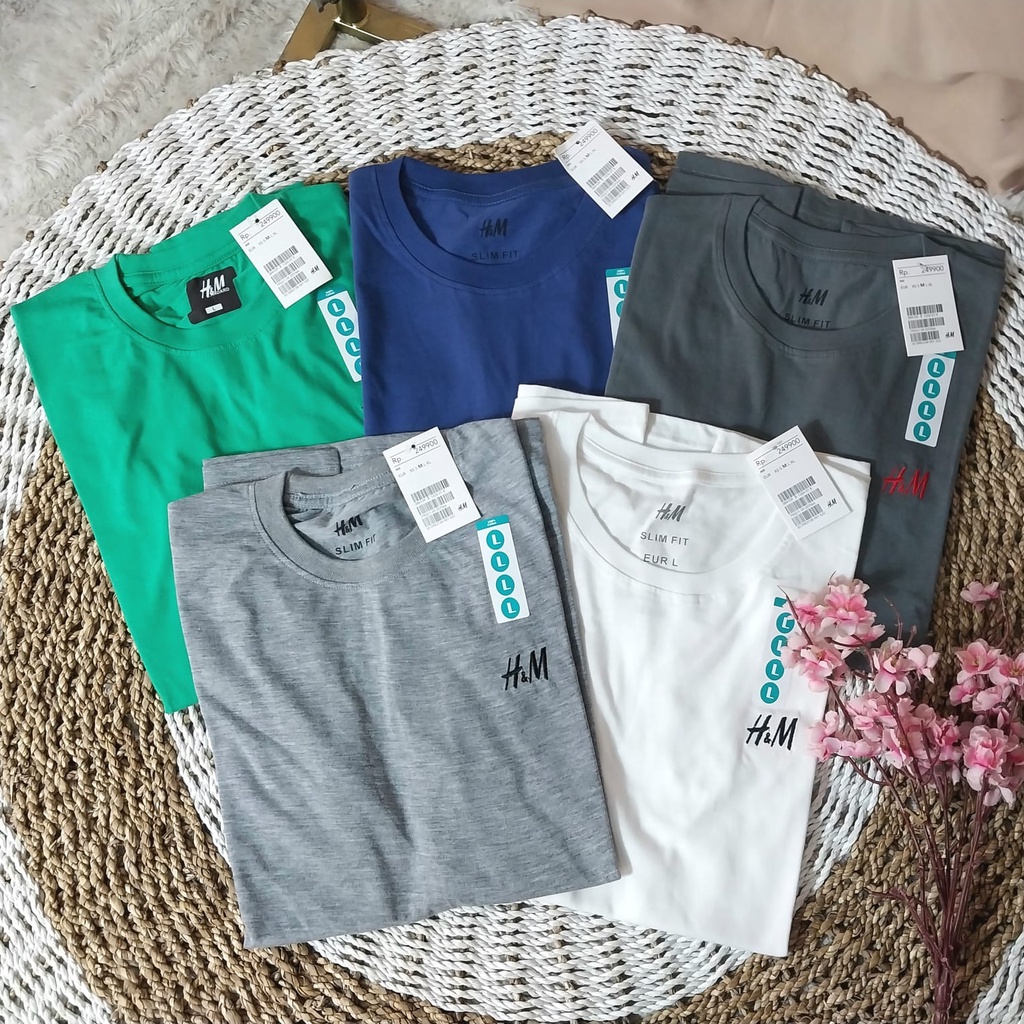 Qs - 003- Áo Thun H & M Cổ U