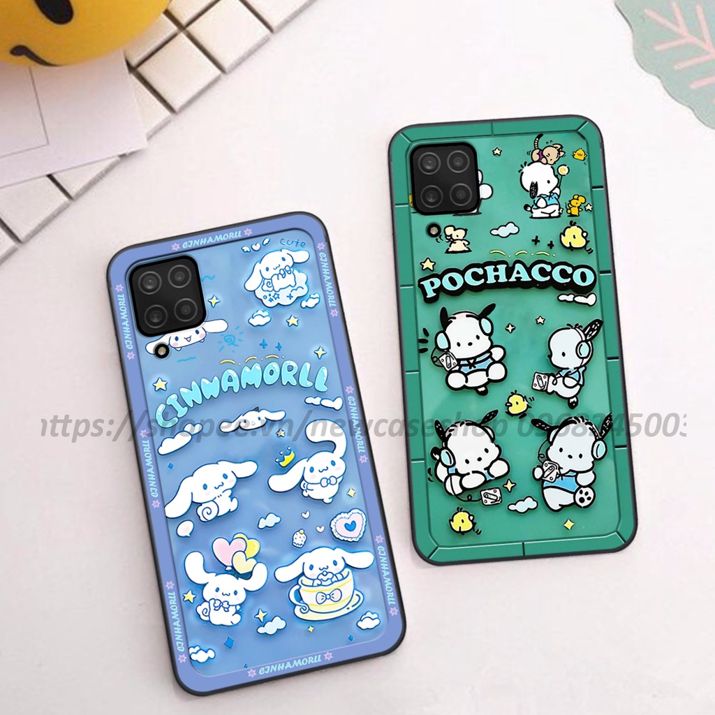 Ốp Samsung A12 / M12 / A22 4G / A22 5G in hình 3D Bear love,Kuromi,Space cute độc lạ