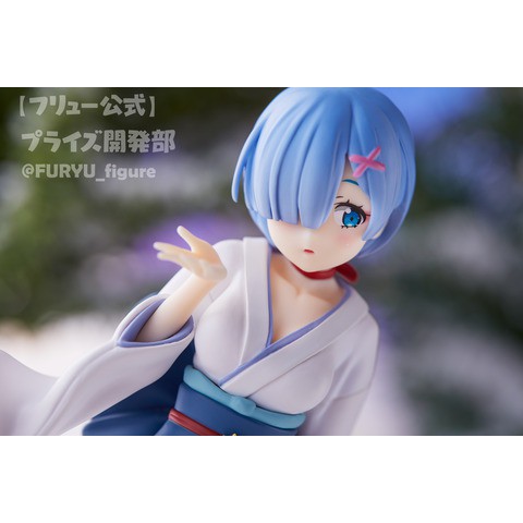 Mô Hình Figure Chính Hãng Anime Re:Zero, Rem,Yuki Onna Version, FURYU, Nhật Bản