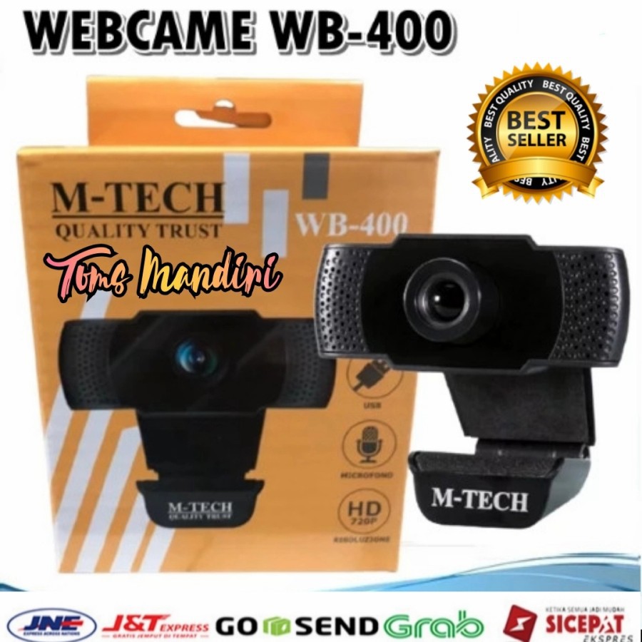 Webcam Wb-400 Hd 720p Kèm Mic | BigBuy360 - bigbuy360.vn