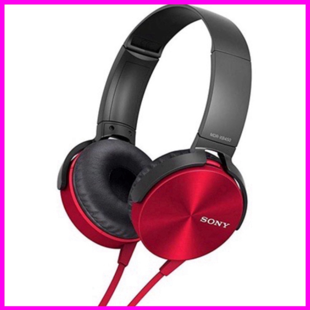 Tai Nghe Chụp Tai Sony XB450. Có Míc Đàm Thoại , Nghe Hay, Êm, Bass Tốt. Jack Cắm 3.5mm PKDTLONGTHANH
