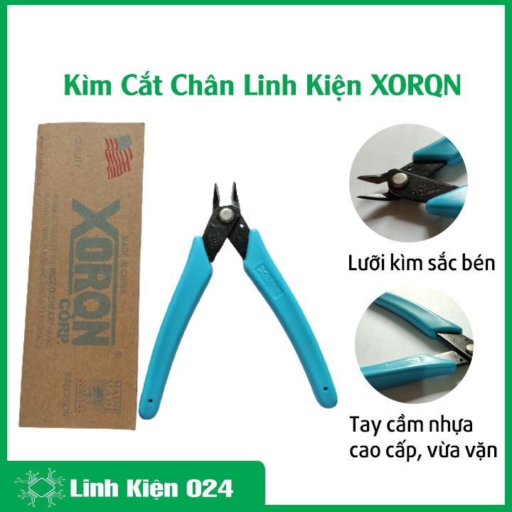 Kìm Xorqn Chất Lượng Cao- Cực Sắc, Cắt Chân Linh Kiện