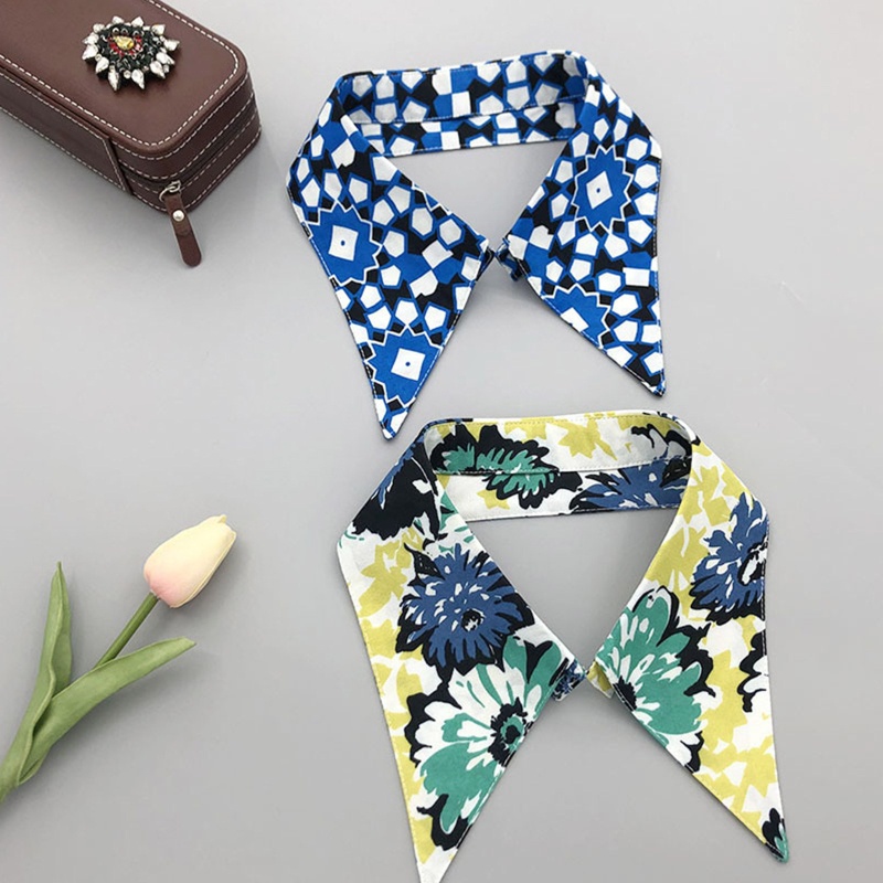 Cổ Áo Giả Họa Tiết Hoa Thanh Lịch Dành Cho Nữ Đi Dự Tiệc