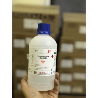Cồn Tuyệt Đối, Cồn Ethanol 99,7%, GHTech TQ, Chai Nhựa 500ml ( Gía cả cạnh tranh)
