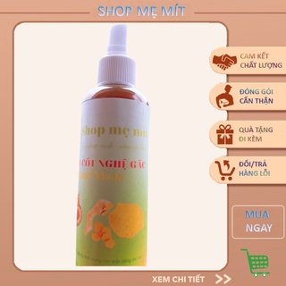 Cốt nghệ hạt gấc hạ thổ chai mini 100ml