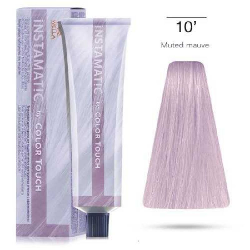 Màu nhuộm Pastel WELLA COLOR TOUCH MUTED MAUVE (tím hồng sữa)  60ml tặng kèm oxi mini