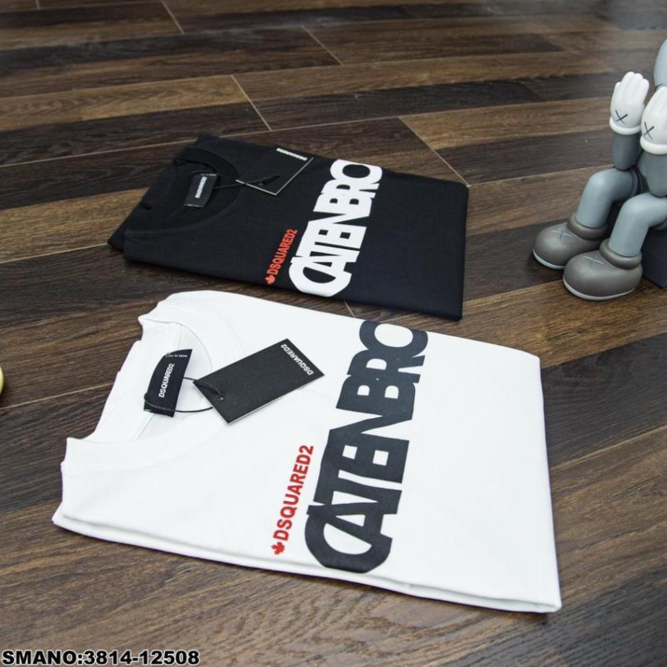 [Ảnh Thật] Áo phông nam DSQ chữ in - Áo phông nam cao cấp SPF