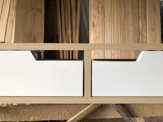 Bàn trang điểm treo tường 1m đẹp 2 ngăn kéo BTD-826 | BigBuy360 - bigbuy360.vn