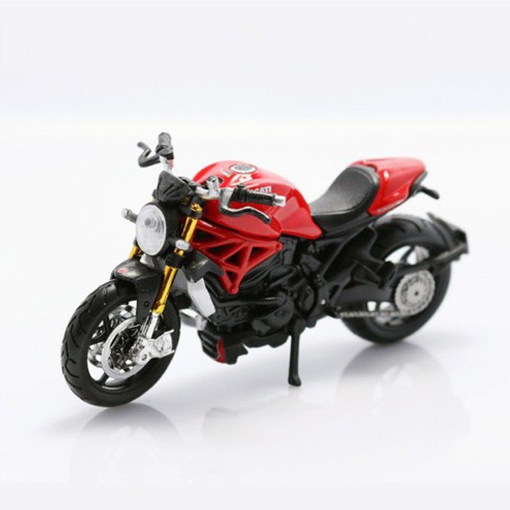 XE MÔ HÌNH - MOTO Siêu xe Ducati Monster 1200 - MAISTO tỷ lệ 1:18