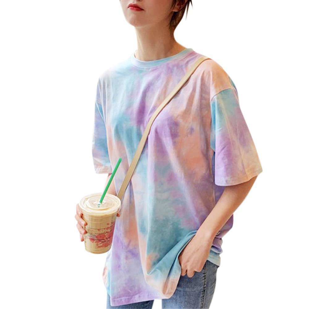 Áo Thun Tay Ngắn Phong Cách Hàn Quốc