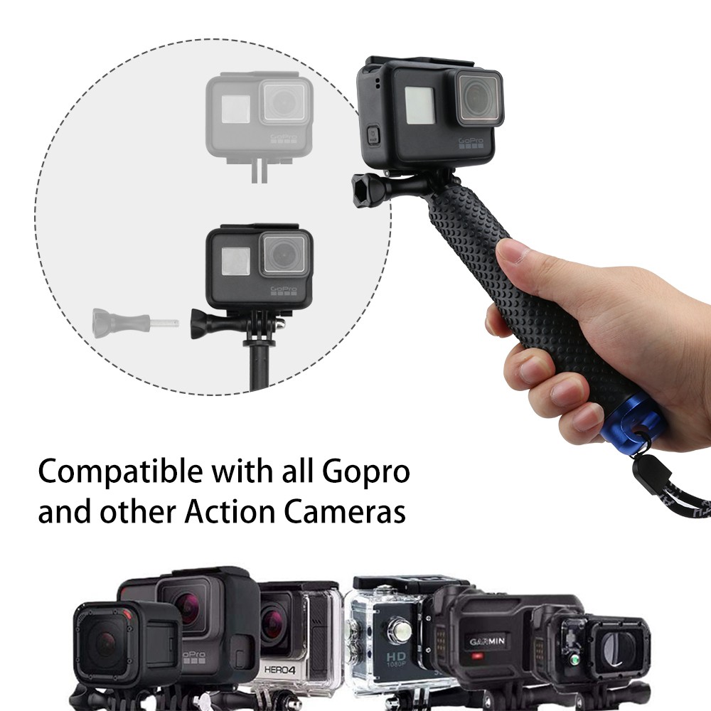 Gậy Chụp Ảnh Selfie Cho Gopro Hero 9 8 6 / Hero7 / Hero5