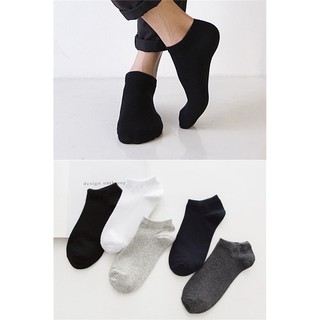 COMBO 10 đôi tất Nam màu trơn