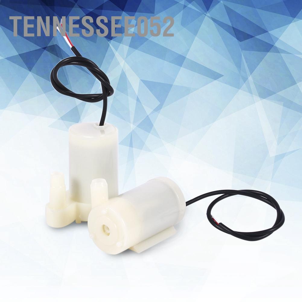 Máy bơm nước động cơ chìm mini DC 3-4.5V 100L / H tiếng ồn thấp cho bể cá