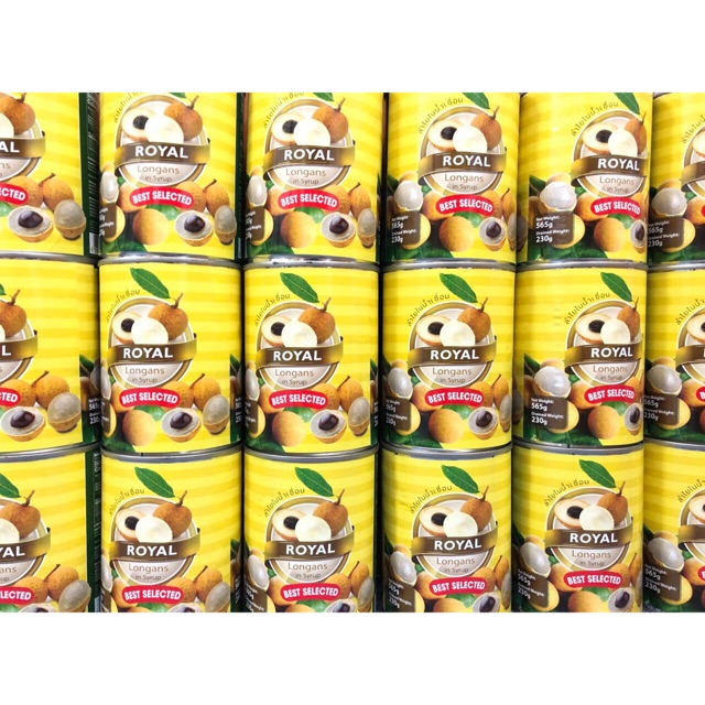 Long nhãn ngâm siro Thái Lan