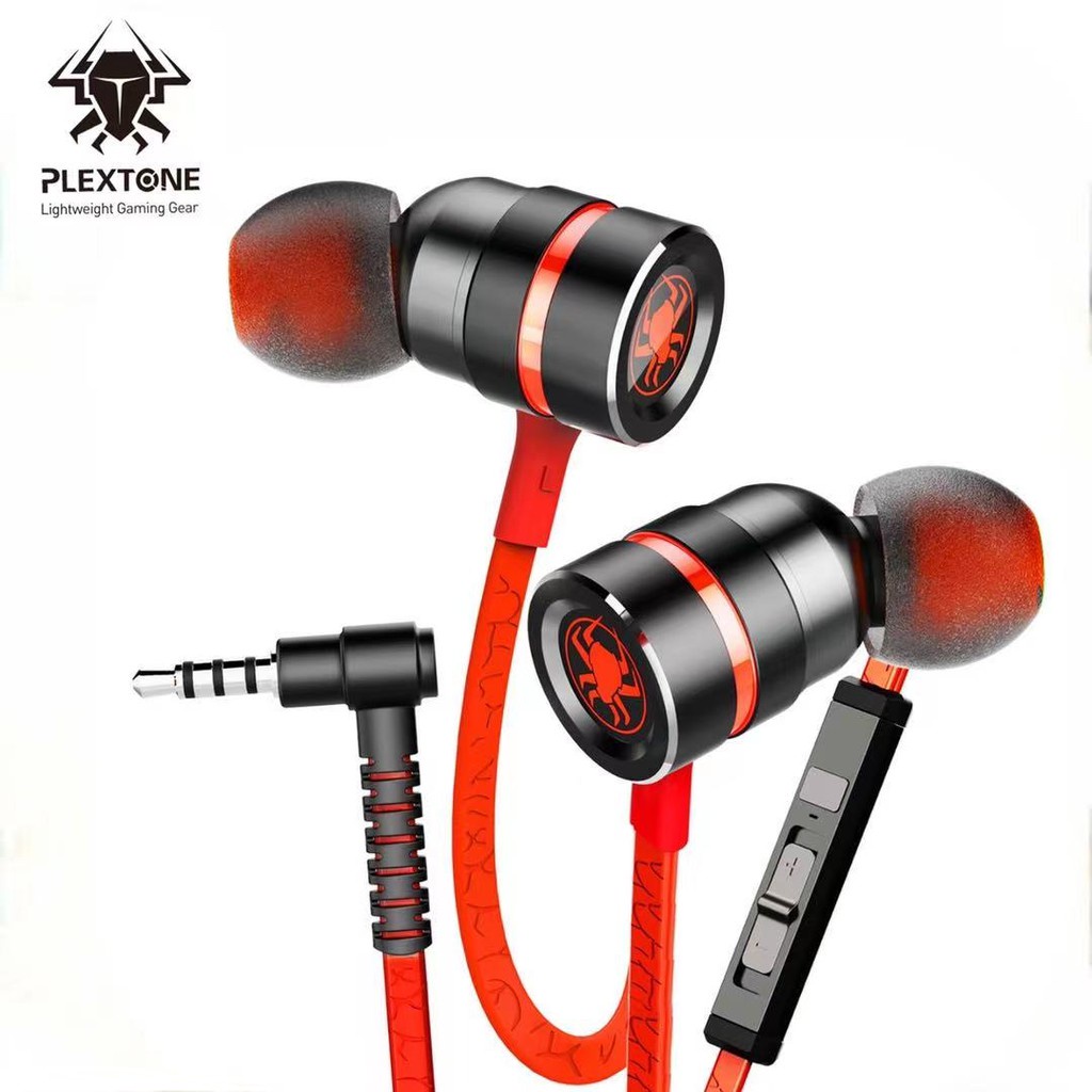 Tai nghe chơi game nhét tai Plextone G20 có cáp nối dài đầu cắm 3.5mm / type-C - Hàng nhập khẩu