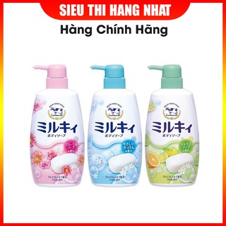 Sữa tắm Milky nội địa Nhật 550ml