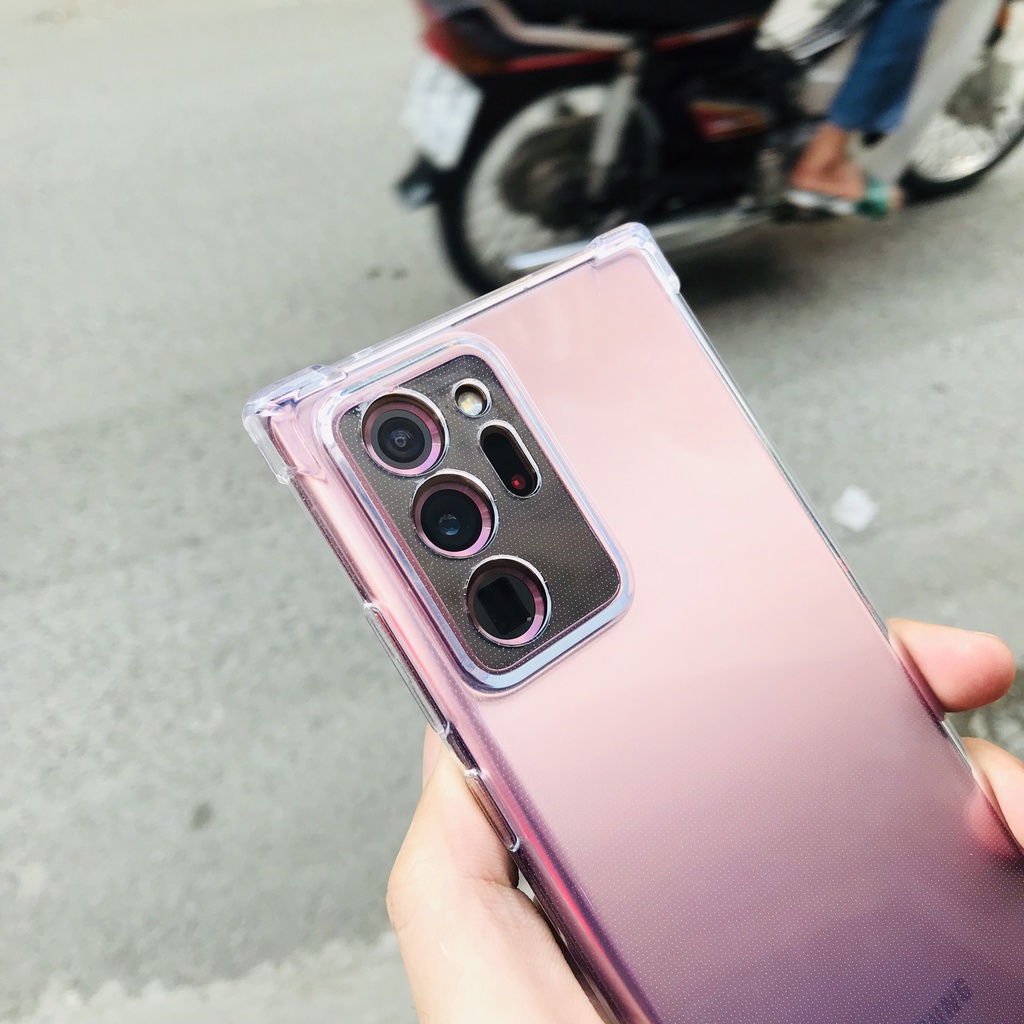 Ốp lưng dẻo trong chống sốc các dòng  SamSung Galaxy Note 20, Note 20 Ultra, Note 10, Note 10 Lite, Note 10 Plus