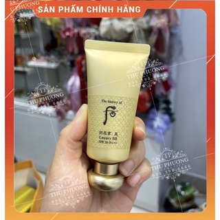 Tuýp kem nền bb whoo vàng luxury 45ml