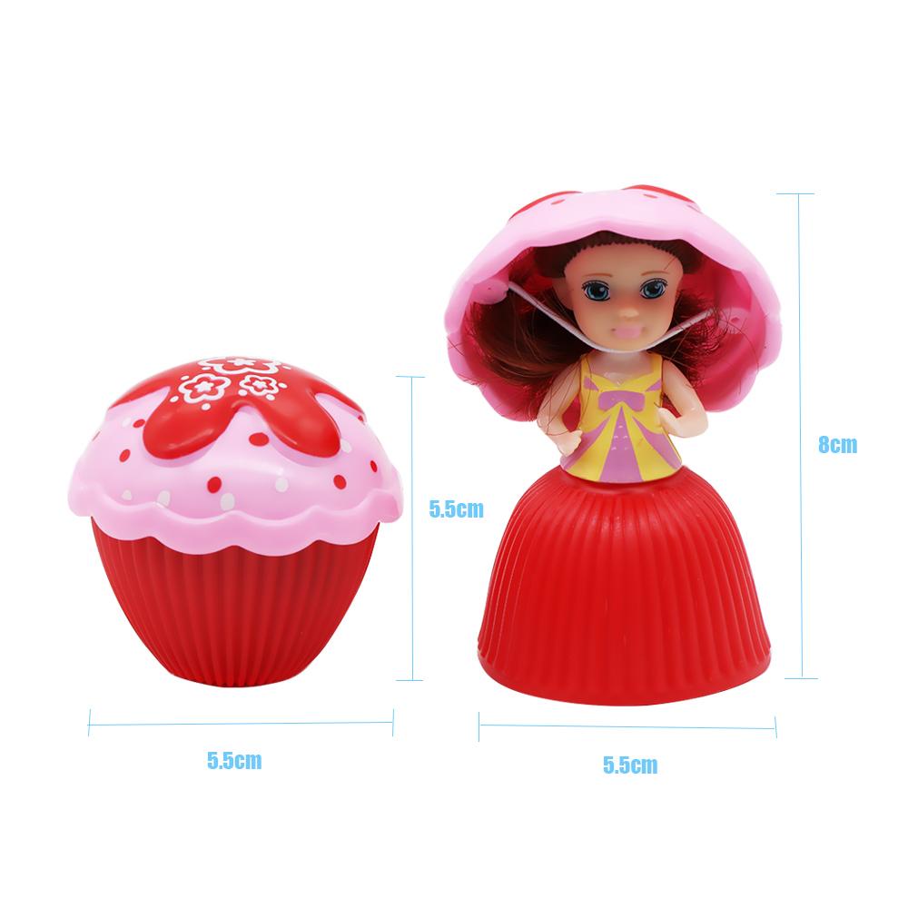 Bánh Cupcake Màu Cầu Vồng Xinh Xắn Cho Bé Gái