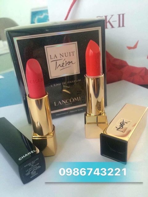 🍓Son YSL 13 đỏ cam