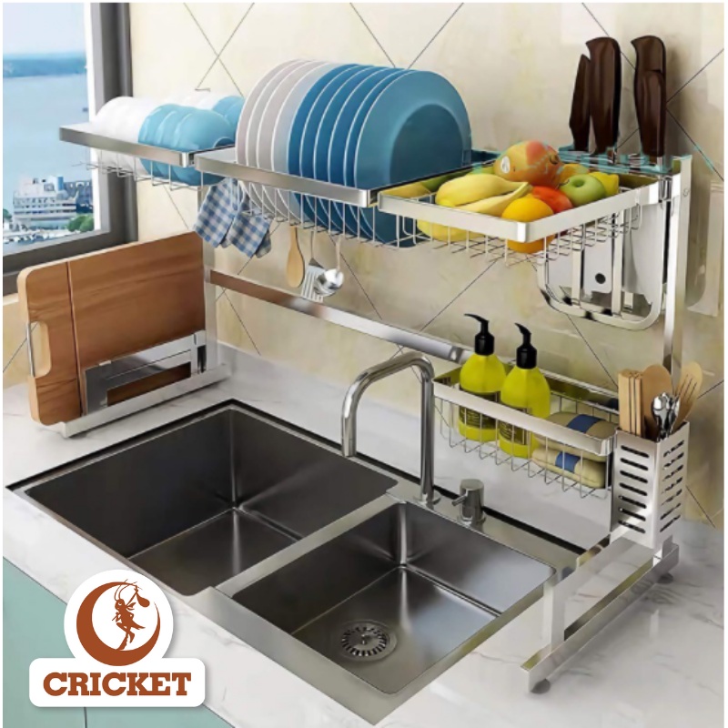 Kệ chén đặt bàn đa năng (KBKC85) 100% INOX 304, đặt bàn để úp chén dĩa gọn gàng tiện lợi, siêu bền