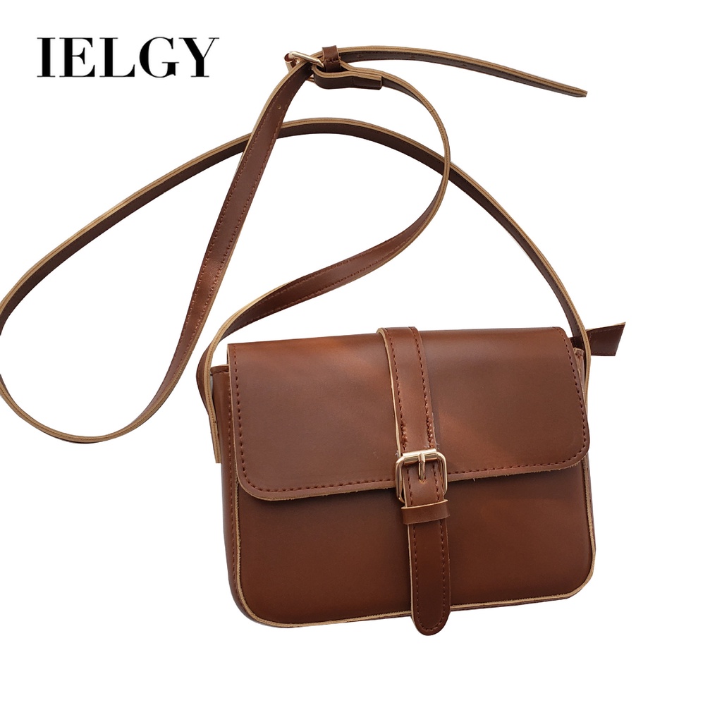 IELGY Túi Đeo Vai Hình Vuông Cỡ Nhỏ Dễ Phối Đồ Thời Trang Cho Nữ