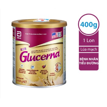 Sữa bột Glucerna hương Vani / Lúa Mạch lon 400g/850g