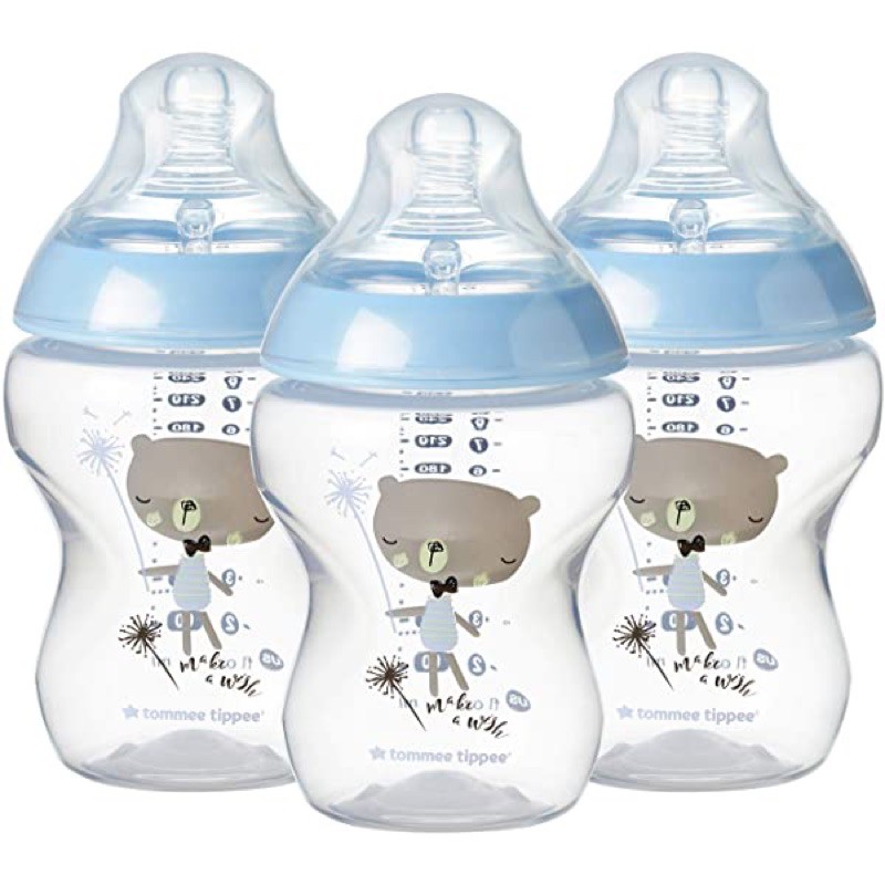 Bình sữa Tommee Tippee hoạ tiết bé trai, bé gái dung tích 270ml