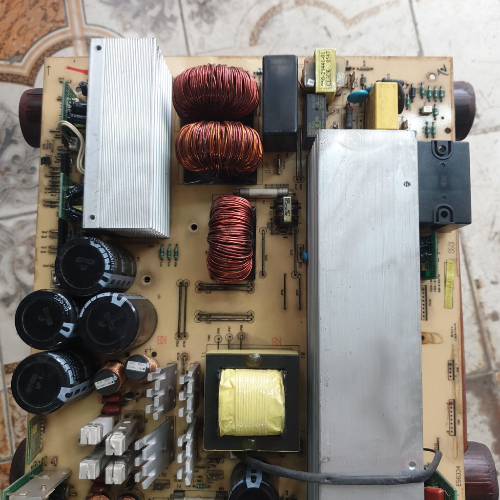 Tụ nguồn 470uf-450v; Bộ 4 Tụ hóa 450v-470uf tháo máy bộ lưu điện