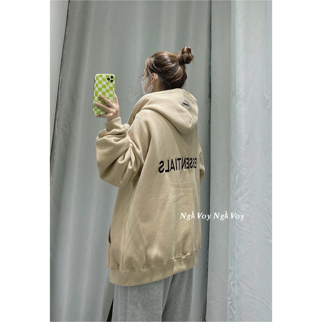 ÁO HOODIE ZIP CHỮ ESSEN FORM TO CHẤT ĐẸP | BigBuy360 - bigbuy360.vn