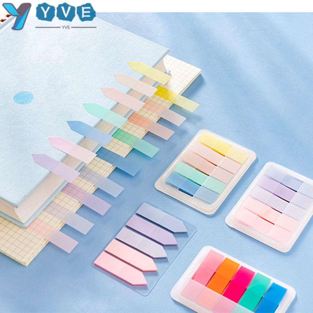 Set 125 tờ nhãn dán ghi chú nhiều màu sắc dùng cho văn phòng