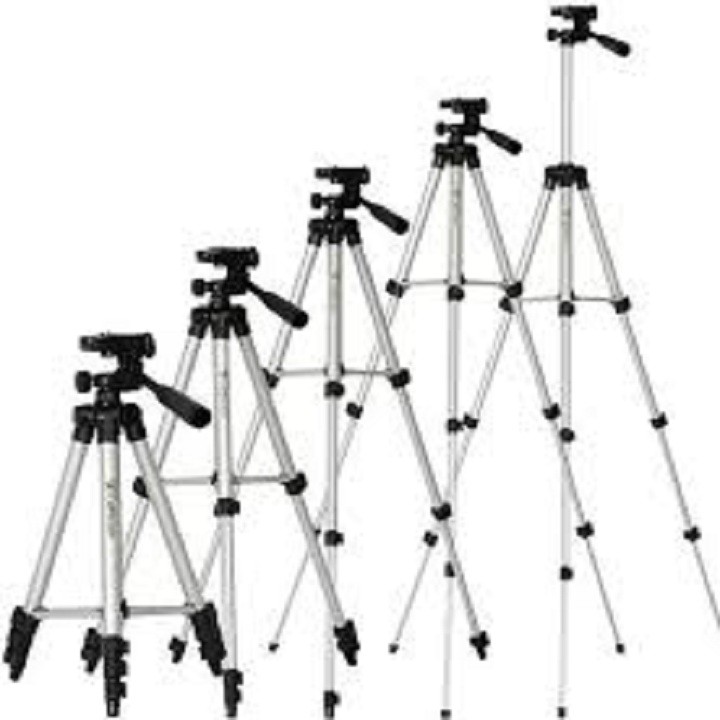 [Freeship toàn quốc từ 50k] Gậy Tripod 3110A - Chân Đỡ Máy Ảnh Du Lịch - Có Kẹp Điện Thoại