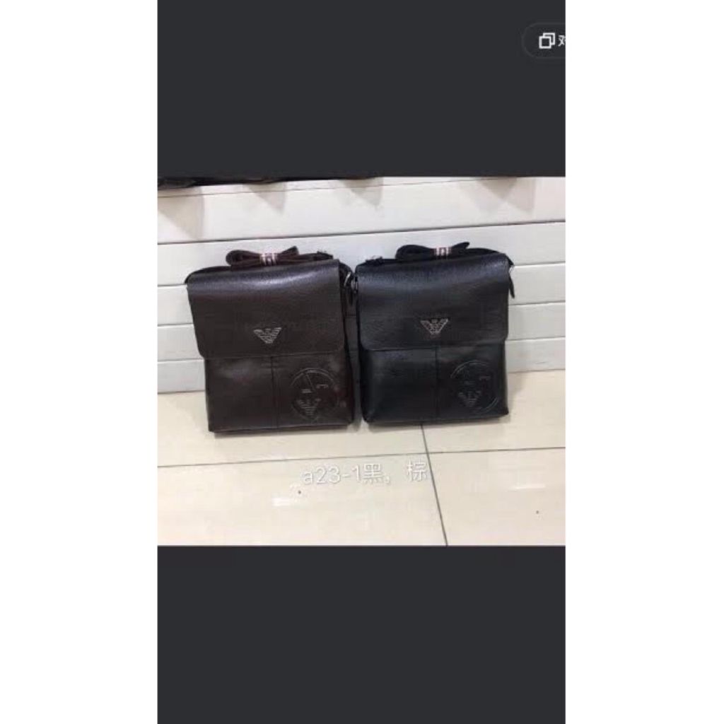 Túi da đeo chéo đựng IPAD  (đen)